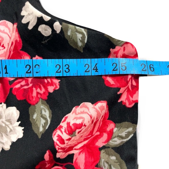Torrid Black and Pink Floral Dress - Picture 6 of 16